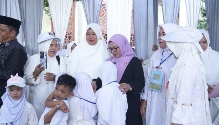 Wabup Misharti Hadiri Manasik Haji Siswa Raudhatul Athfal
