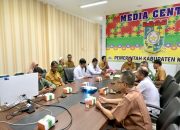 Pastikan Stabilitas Harga Kebutuhan Pokok, Pemda Kampar Ikuti Zoom Meeting Rakor Pengendalian Inflasi