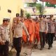 50 Tahanan Narkoba Polres Kampar Dipindahkan Ke Polda Riau