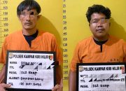 Karena Sakit Hati, Dua Pelaku Pengeroyokan Diringkus Polsek Kampar Kiri Hili