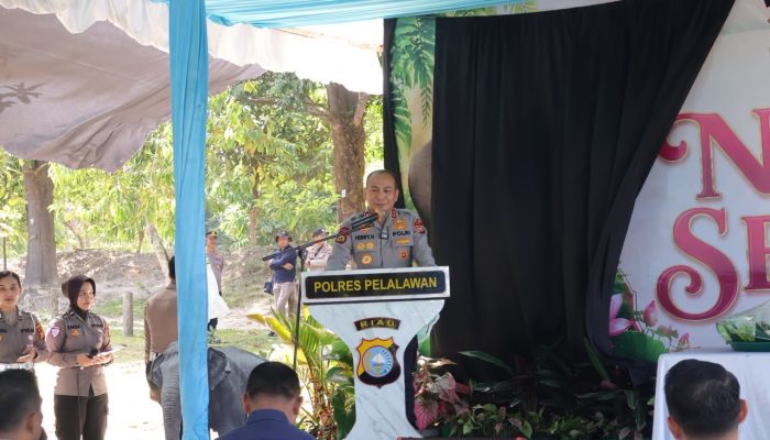 Simbol Harapan Baru Konservasi, Kapolda Riau Namai Anak Gajah Tesso Nilo “Nona Seroja”