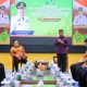 Kunker ke Kampar, Bupati Ahmad Yuzar Sambut Plt Gubri dan Serahkan Data Pajak Sekaligus Tinjau Kopdes Merah Putih
