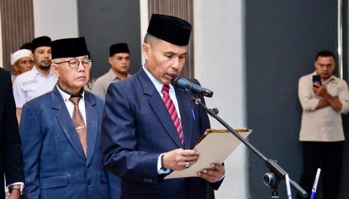 Arizon Resmi Dilantik Bupati Ahmad Yuzar Jadi Ketua Baznas Kampar