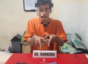 Satresnarkoba Polres Kampar Tangkap Pengguna Sabu di Desa Ganting Damai Salo