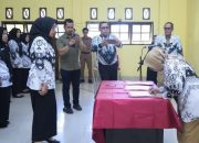 PC PGRI se-Tapung Raya Masa Bhakti 2025-2030 Resmi Dilantik Wabup Misharti