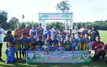 Wabup Kampar Ingin Olahraga Jangan Sekedar Kompetisi, Tapi Ajang Pembinaan