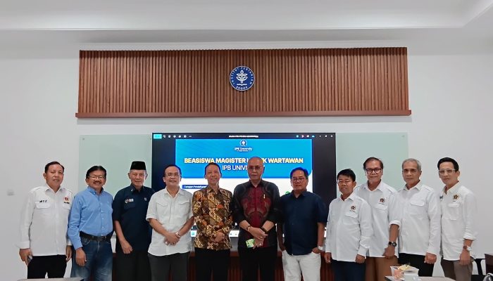 PWI dan IPB Sepakat Siapkan Program Beasiswa S2 bagi Wartawan Indonesia