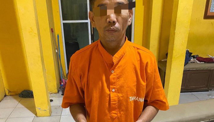 Kantongi Sabu-sabu, Polsek Tapung Hilir Tangkap Warga Kota Aman