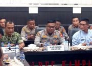 Pemda Kampar Ikuti Rakor Penanganan Karhutla di Mapolres Kampar