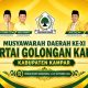 Besok, Musda XI Golkar Kampar Digelar di Stanum Bangkinang Kota