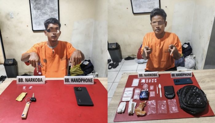 Dua Pengedar Narkoba Diciduk di Kampar Utara, Polisi Sita Sabu dan Pil Ekstasi