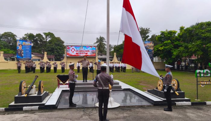 Peringatan Sumpah Pemuda ke-98, Kapolres Kampar Bacakan Amanat Menpora RI