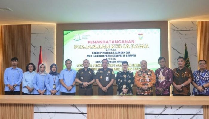 Pemkab Kampar dan Kejari Perkuat Sinergi Penanganan Masalah Hukum