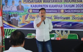 Syawal Terpilih sebagai Ketua PWI Kampar Periode 2026-2029