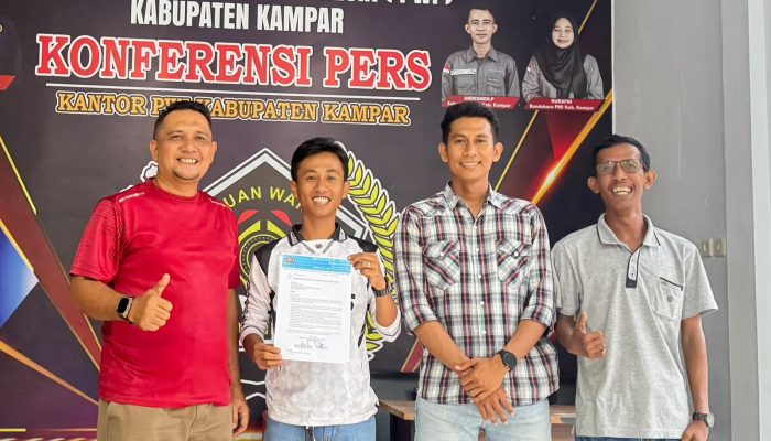 Panitia Konferkab PWI Kampar Resmi Buka Pendaftaran Bakal Calon Ketua Periode 2026-2029