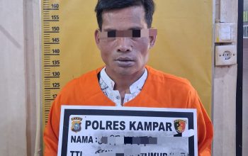 Polres Kampar Tangkap Ayah Tiri yang Cabuli Bocah 6 Tahun hingga Alami Pendarahan